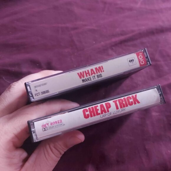 Cassette tapes wham and cheap trick K7 - Picture 3 of 3